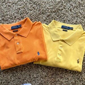 Bundle 2 - *POLO by Ralph Lauren* mens cotton casual golf ⛳️ polo shirts - XXL